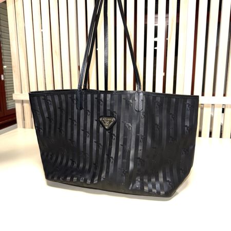 Maison Mollerus Shopper Tote Bag Schwarz Tasche 