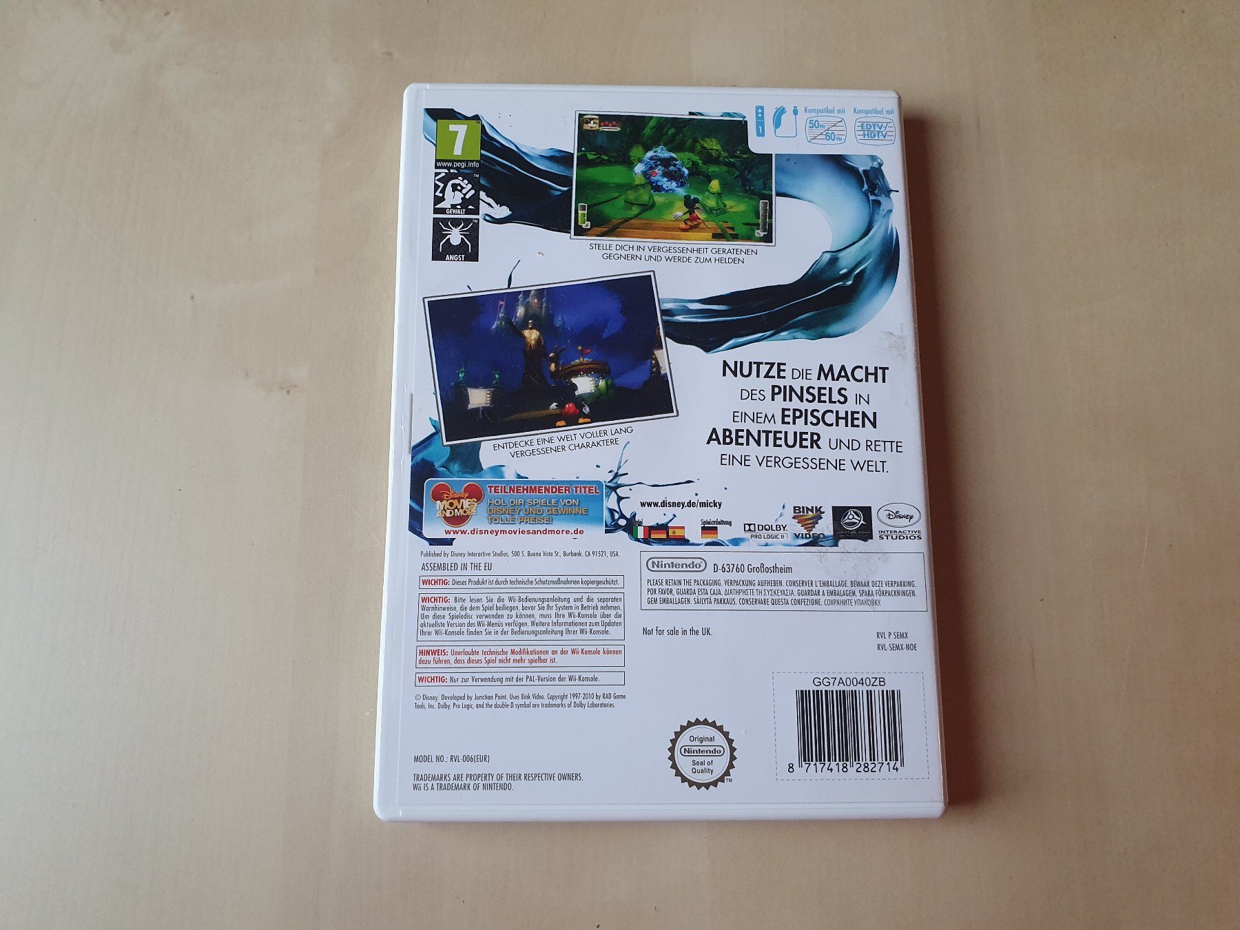 Nintendo Giochi: Micky Epic – Usato da Stansstad venduto da collectorsshop 1