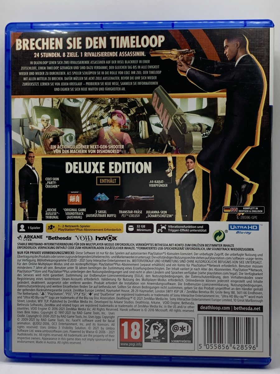 Sony Giochi: Deathloop Deluxe Edition - PS5 – Usato da Ostermundigen venduto da RG-Collector 1