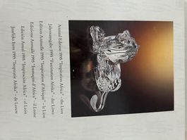 SWAROVSKI  Sammlung Auflösung  LÖWE 1995  Signiert