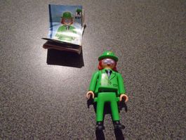 Ueberraschungsei-Figur Playmobil Superhelden, grüner Anzug