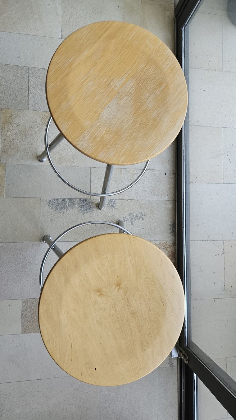 Bulthaup Tabourets: 2 tabourets Bulthaup Duktus – D'occasion à La Conversion par Elo_D 2