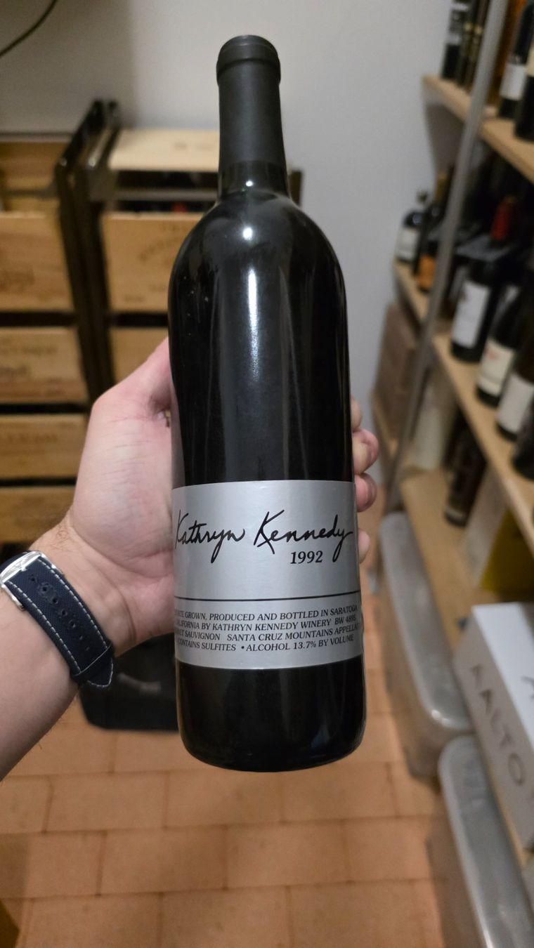 Vino: Kathryn Kennedy CAB 1992 - 75cl – Nuovo e nell'imballaggio originale da Steinmaur venduto da Mediascan