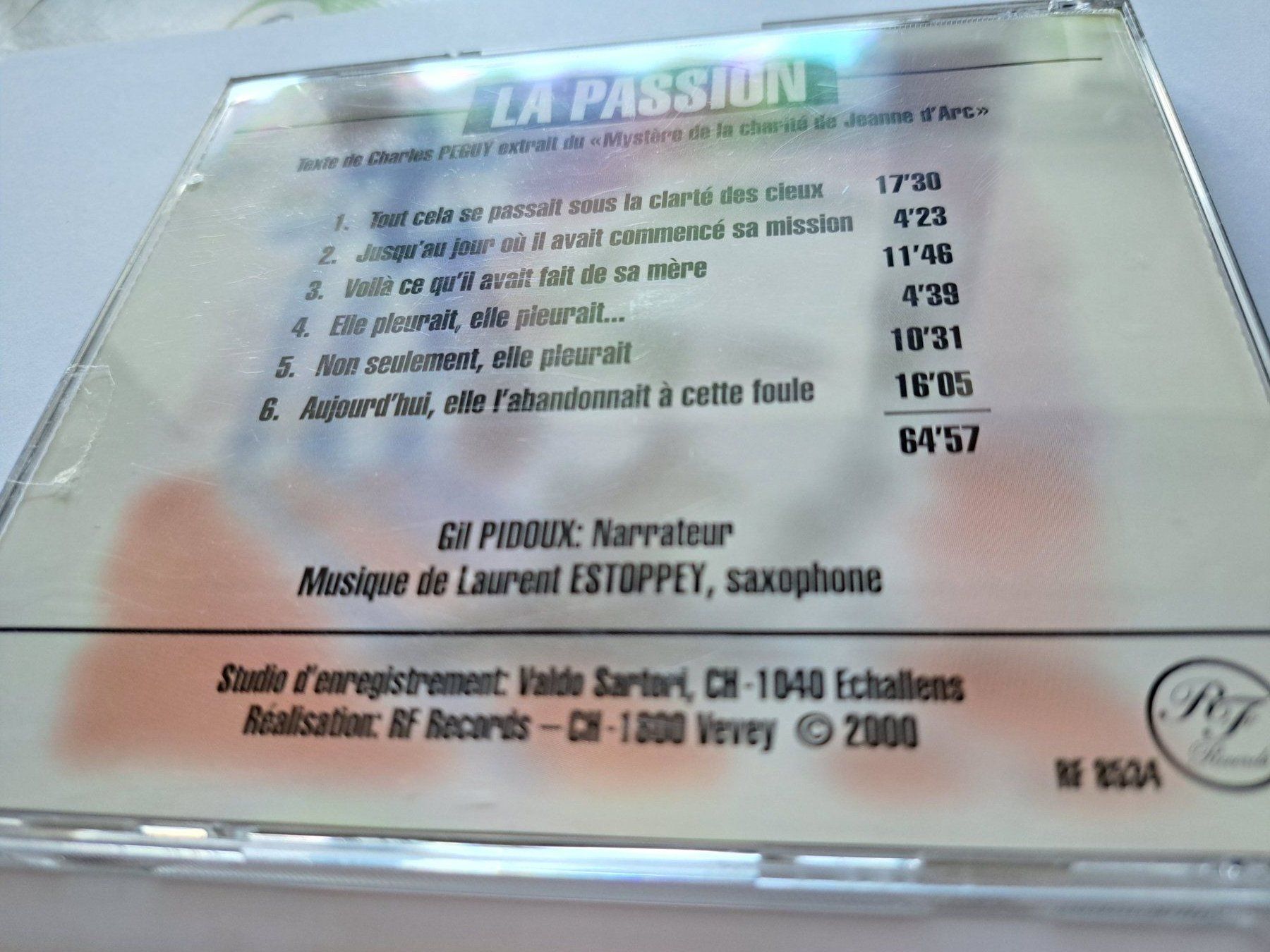 CD: CD La Passion - Charles Peguy - Gil Pidoux L. Estoppey – Usato da Pully venduto da bro_n52j 4