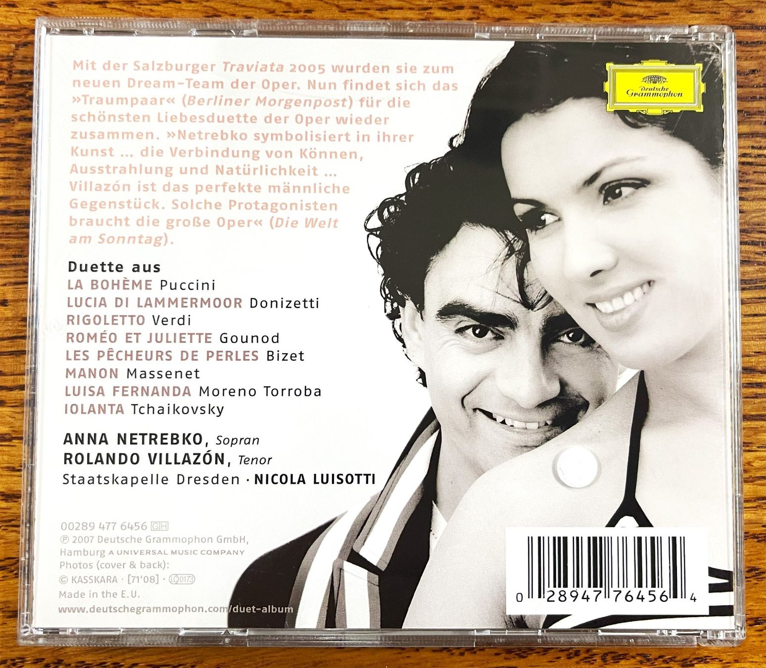 CD: Anna Netrebko - Rolando Villazón: Duets CD – Usato da Oftringen venduto da Vucki 1
