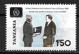Tansania 1986: Internationales Jahr des Friedens
