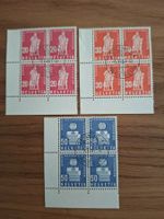 Dienstmarken 4er Blocks: BIE