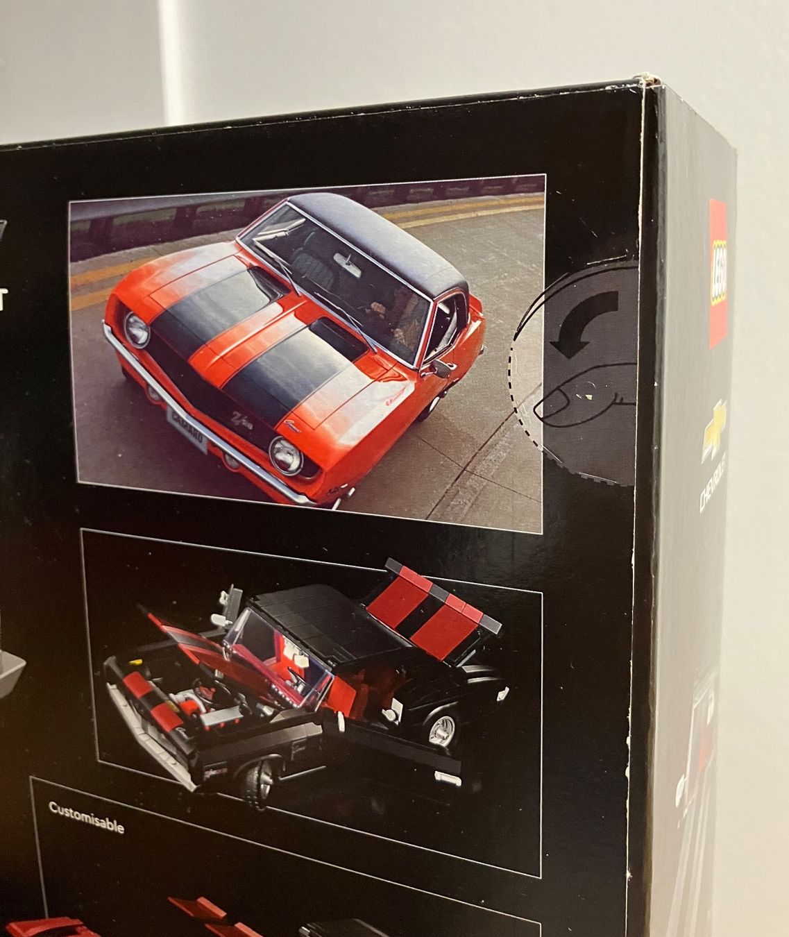 Lego Kit di costruzioni: Lego Camaro Z/28 1969 REF 10304 – Nuovo e nell'imballaggio originale da CHENE-BOUGERIES venduto da homeswisshome 3