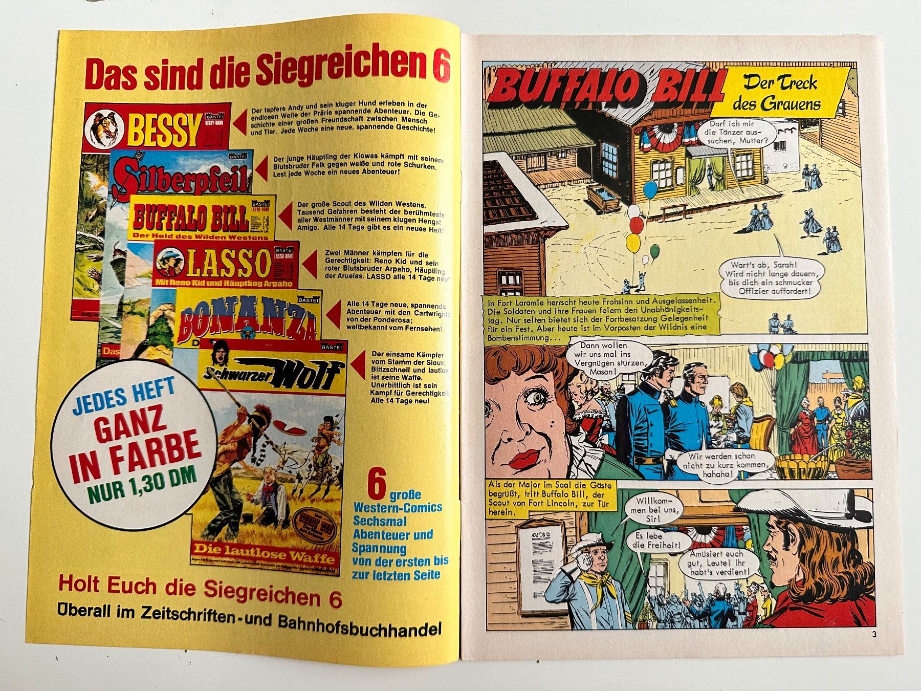 Fumetti: BUFFALO BILL NR. 385 - ZUSTAND 1-2 – Usato da Münsingen venduto da Ganjam 4