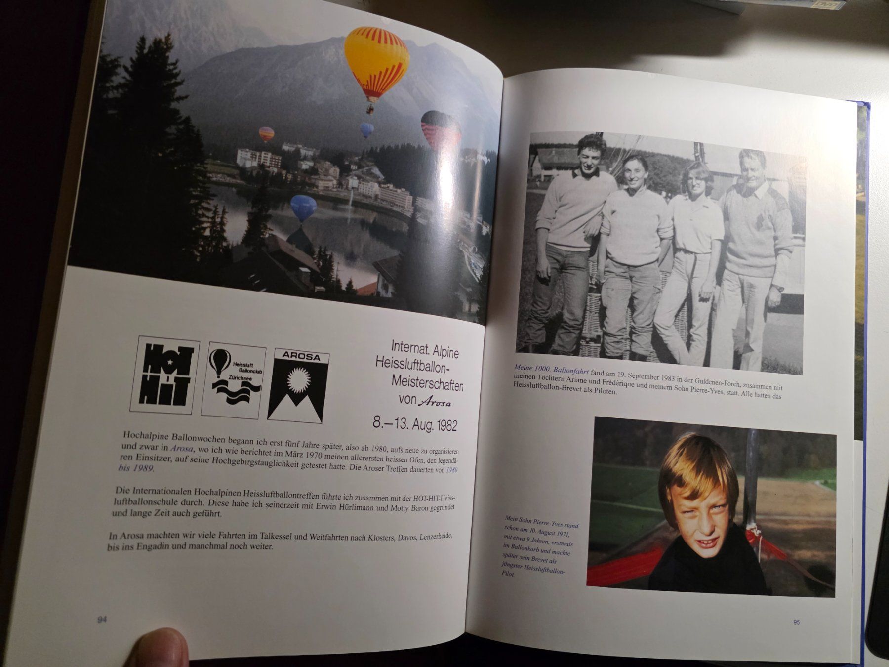 Libri: Abenteuer Heissluftballon - Kurt Rünzi - 2001 – Usato da Walterswil BE venduto da Lonitti 6