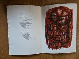 Mappe Umschlag Hölderlin Gedichte Zeichnung Robert Wehrlin