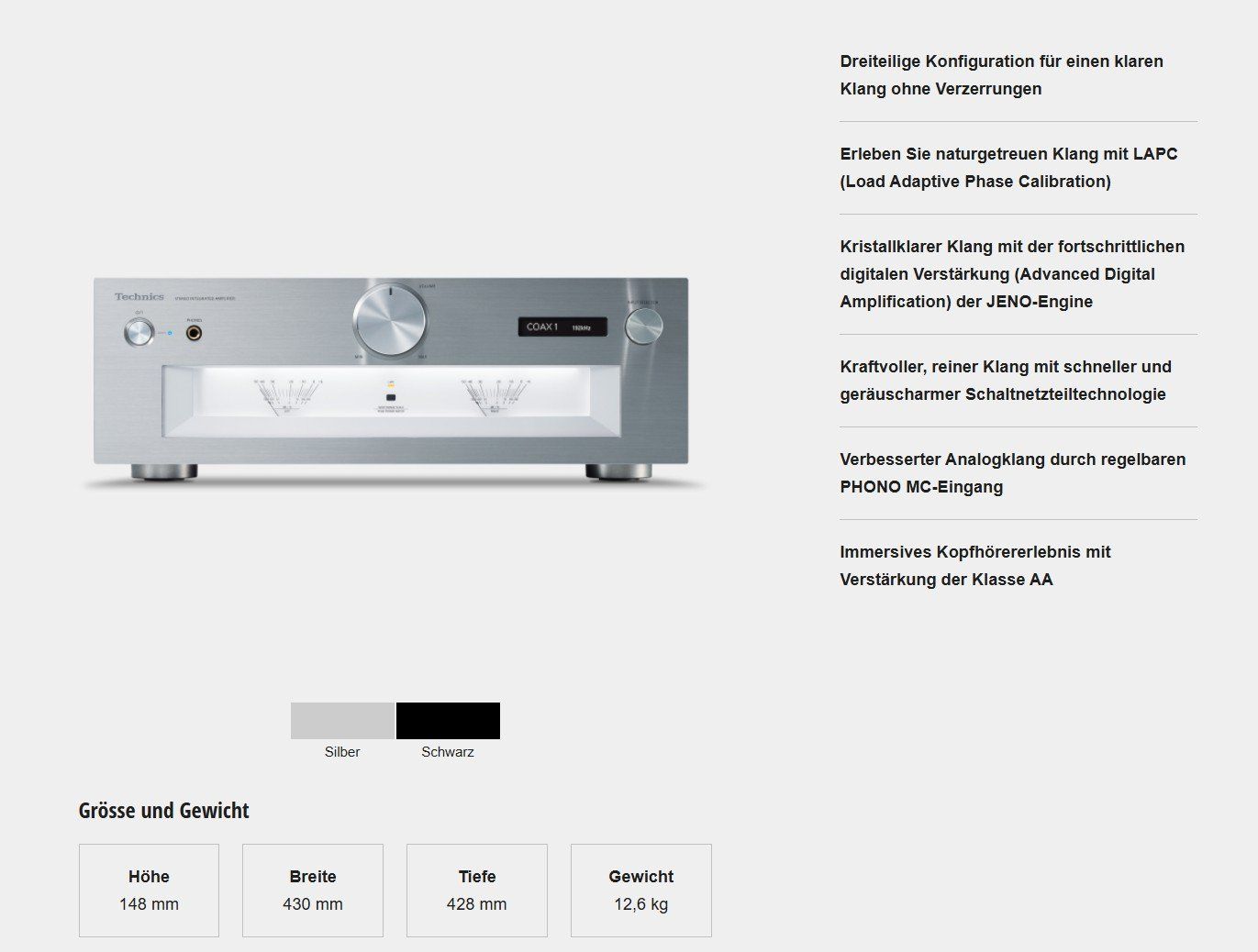Technics Amplificatori: TECHNICS High-End System Nur 3900.- statt 5780.- – Nuovo (secondo la descrizione) da Küttigen venduto da FuturePlanet 6