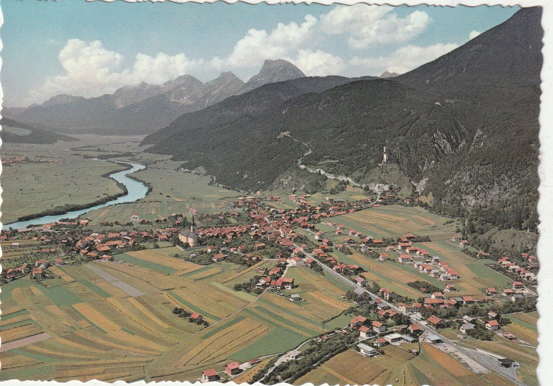 Ansichtskarten: Zirl Tirol – Gebraucht aus Lumbrein von made02