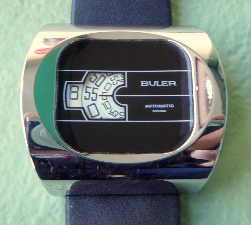 vintage BULER Automatic Armbanduhr 1970 Acheter sur Ricardo