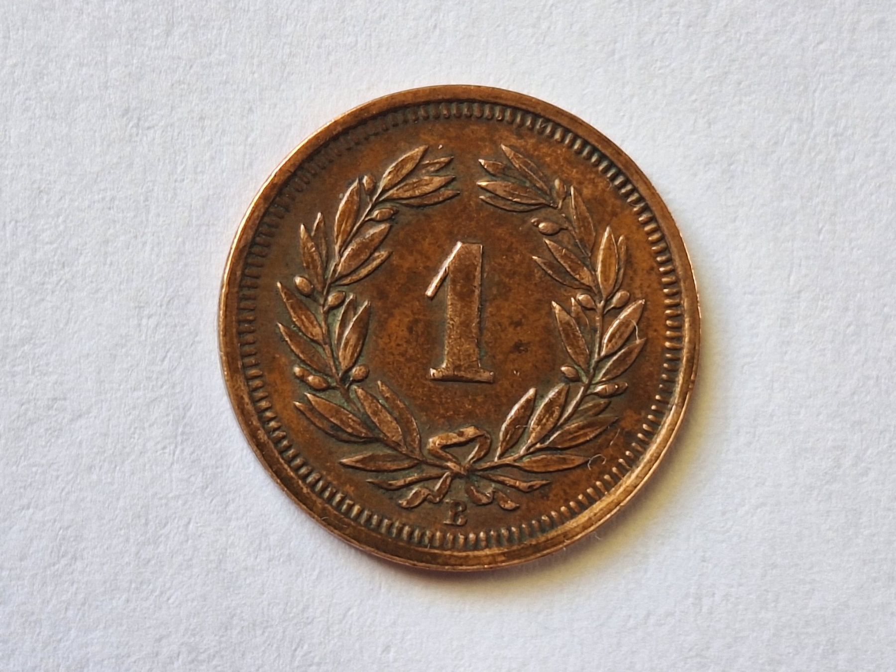 Alle Münzen: 1ct 1933 – Gebraucht aus Couvet von zeze03 1