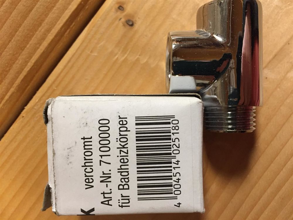 Thermostat-Set Durchgang 1/2" chrom-404 9
