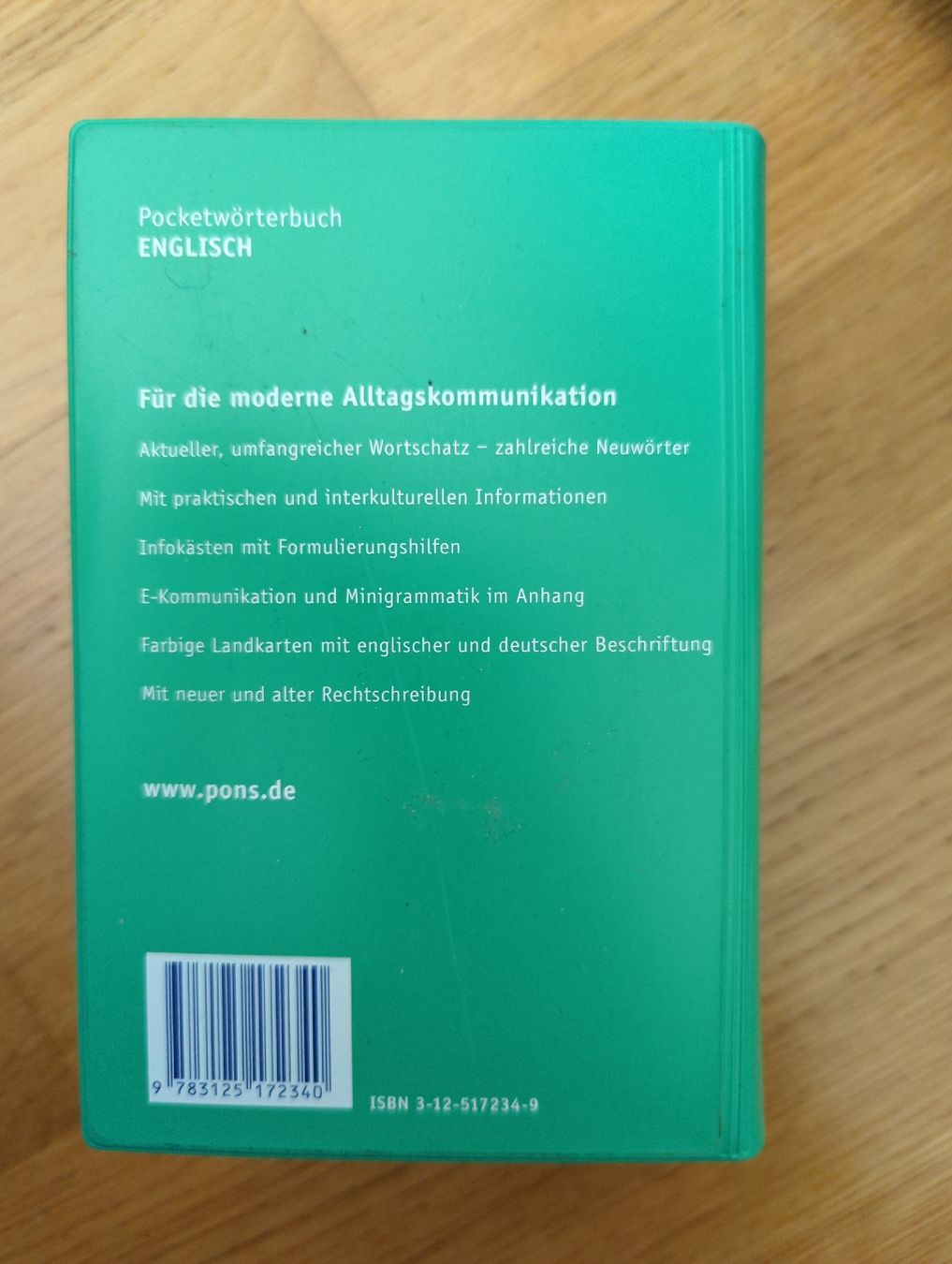 Libri: PONS Pocketwoerterbuch Englisch – Nuovo (secondo la descrizione) da Winterthur venduto da Glauriane 2
