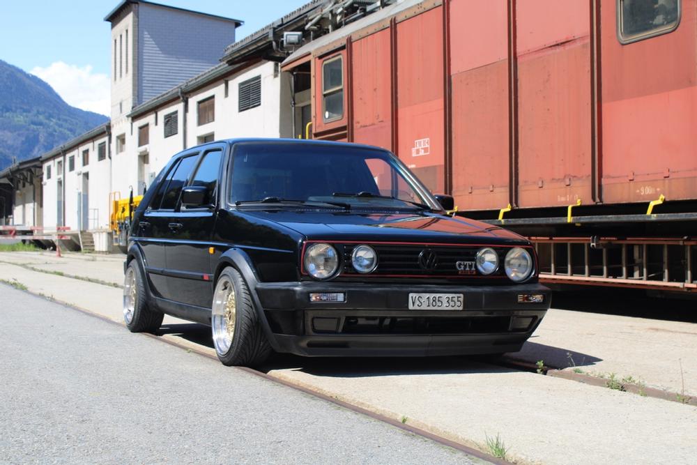 VW Golf 2 GTI, frisch ab MFK, top Zustand, viele Extras