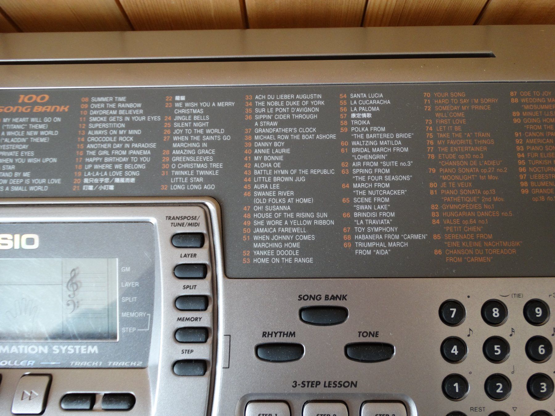 Casio Strumenti musicali: Casio Keyboard – Usato da Lengnau AG venduto da Oskarhuus 5