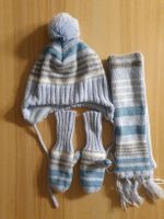 H&M Winterstrickset: Mütze, Schal und Handschuhe 2-6 Monaten