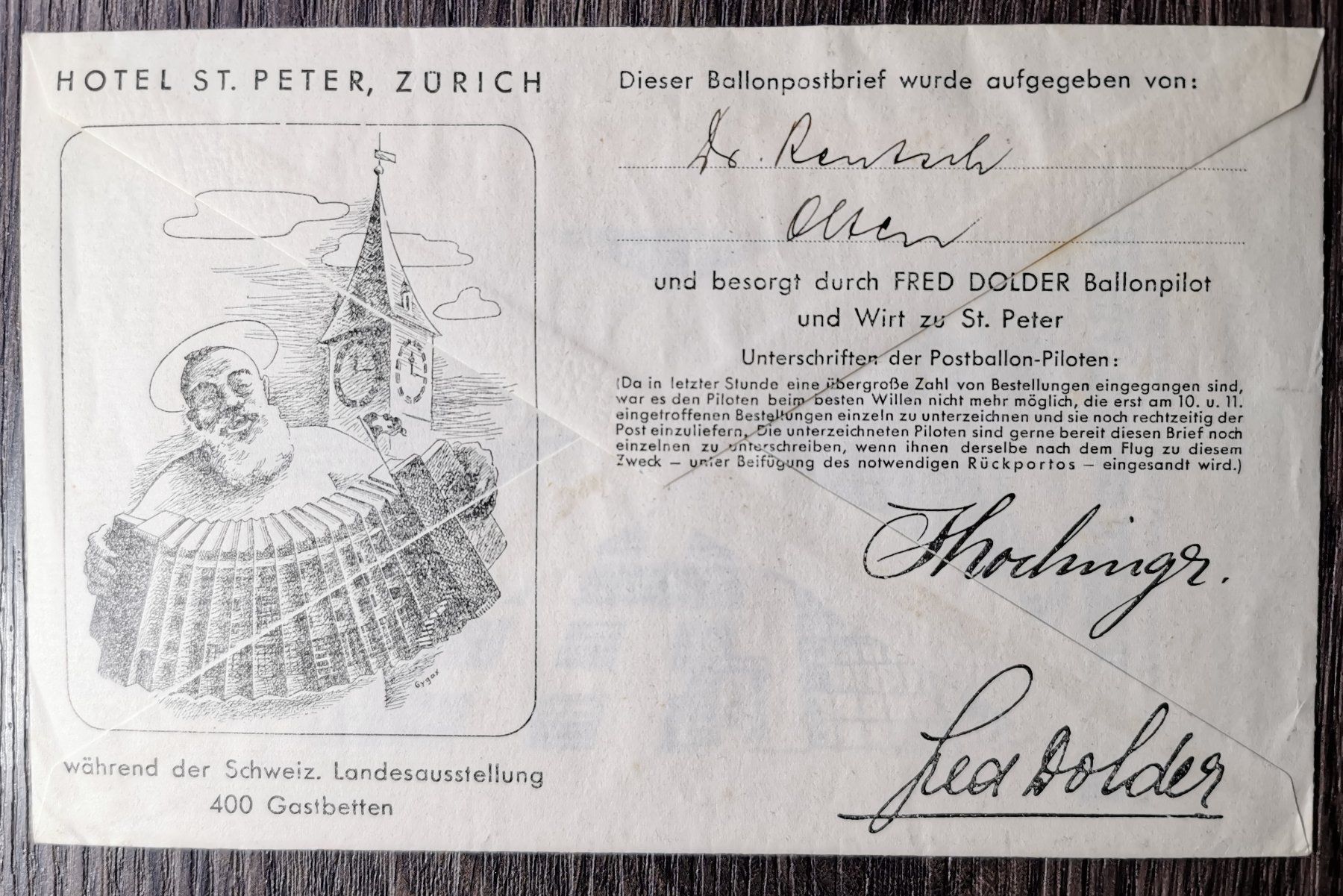 Tutti i francobolli: TR11 Enveloppe + Timbre Suisse  1939 – Usato da Cousset venduto da Patrick_Collections 1