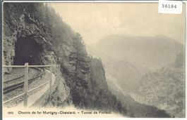Chemin de fer Martigny-Chatelard - Tunnel de Finhaut