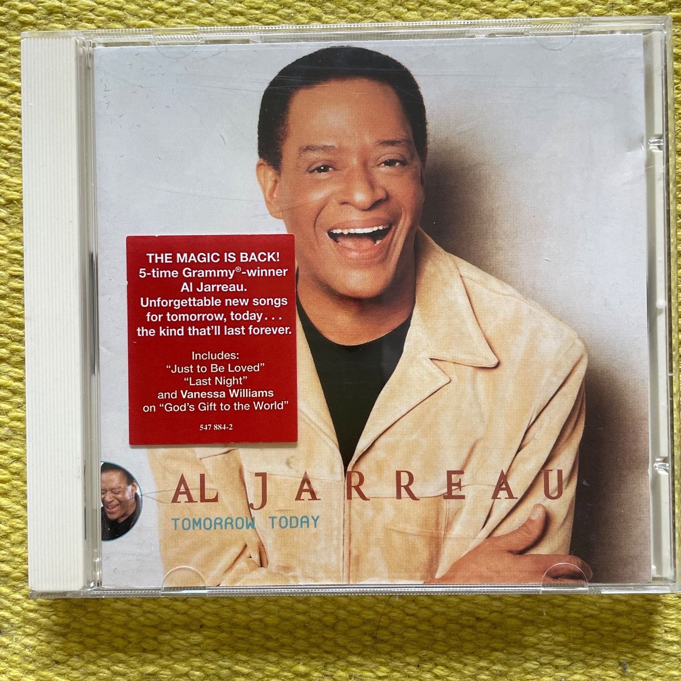 CD: AL JARREAU-TOMORROW TODAY – Usato da Rorschacherberg venduto da CD-Roli