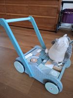 Lauflernwagen mit Bauklötzen