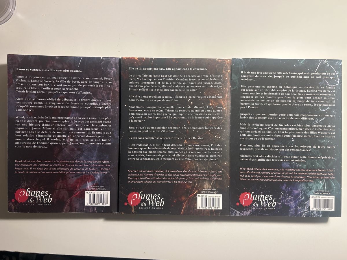 Libri: Never After VF tomes 1 à 3 – Usato da Orsières venduto da champ10 1