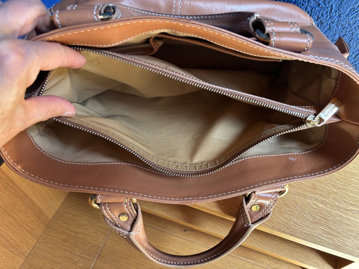 Celine Borse da donna: Sac Céline cuir couleur gold – Usato da Founex venduto da ari_2gt7 6