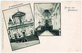 SO 97 SOLOTHURN St. Ursuskirche 2 Bilder