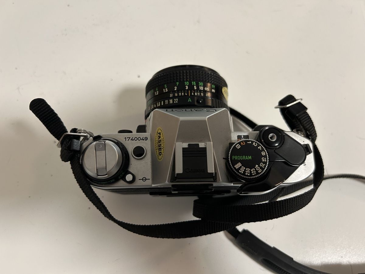 Canon Kamera: Canon AE-1 Spiegelreflexkamera mit Cover – Gebraucht aus möhlin von Caja1 2