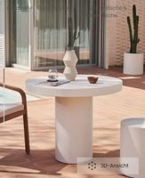 Designer Outdoor Tisch aus Zement