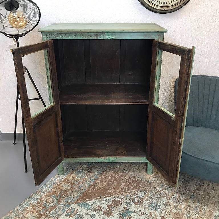 Schränke: Schrank Vitrine Kommode Indien Nr.30 – Gebraucht aus Kirchdorf BE von MeinMoebelstueck 3