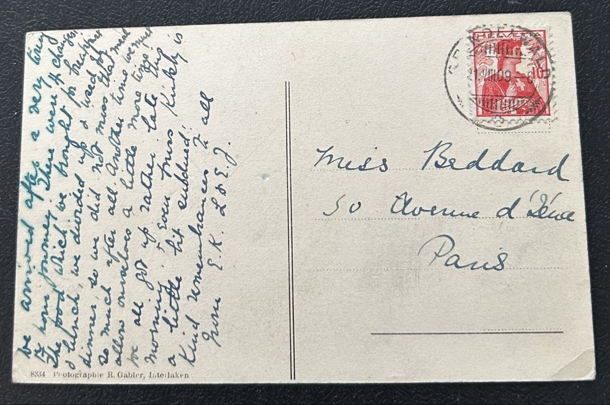 Cartoline postali: Grindelwald Hotel Schweizerhof  – Usato da Horw venduto da Tellbub 1