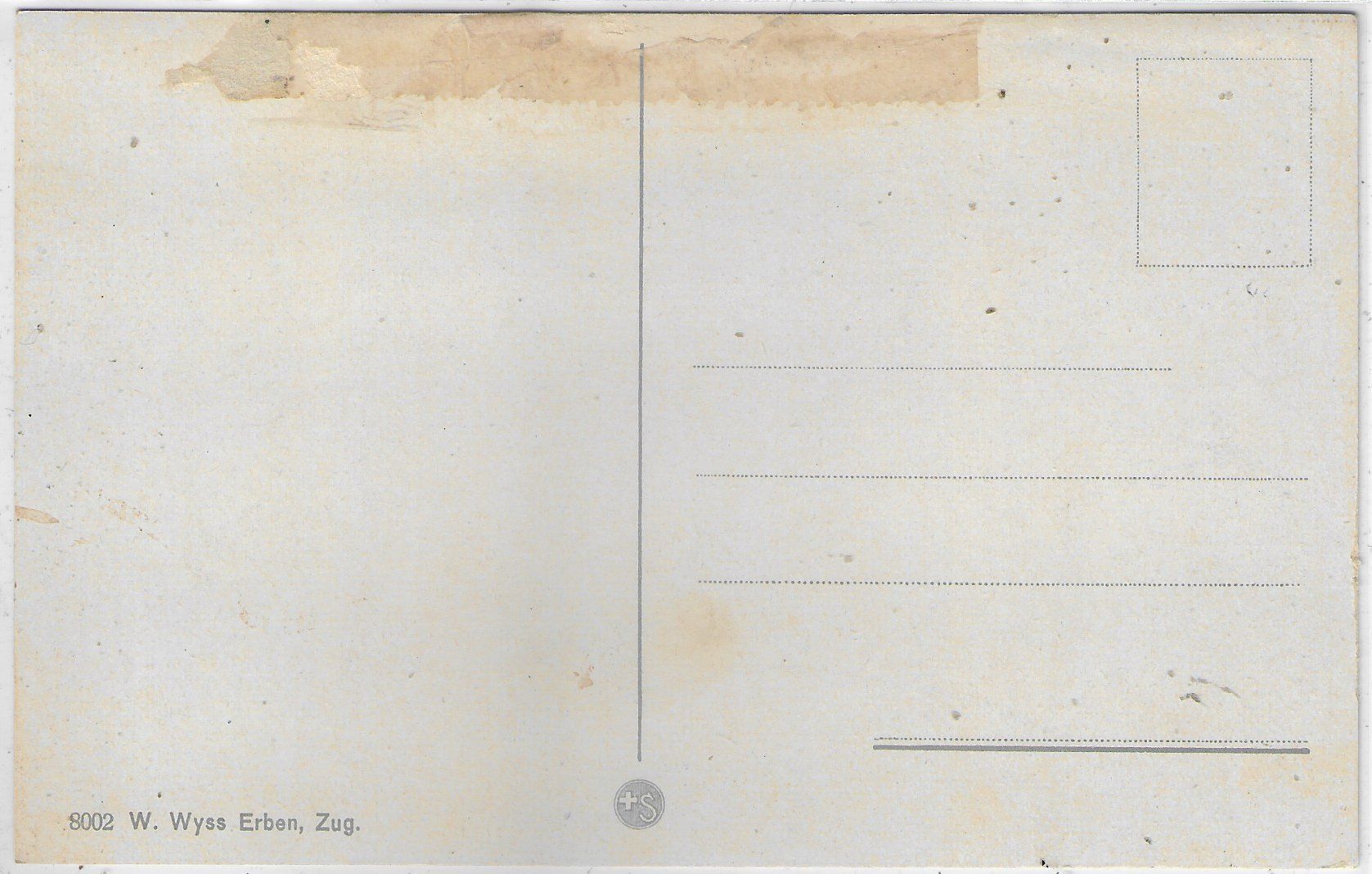 Ansichtskarten: Zug - Litho – Gebraucht aus Ettingen von Kartenplanet 1