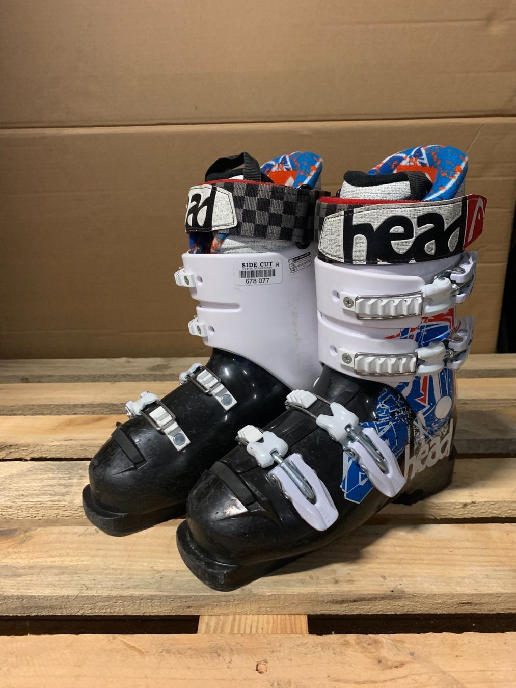 Head Scarpe per ragazzi: Skischuhe, HEAD Raptor Caddy 60, Grösse 37 – Usato da Schwarzsee venduto da Sidecut