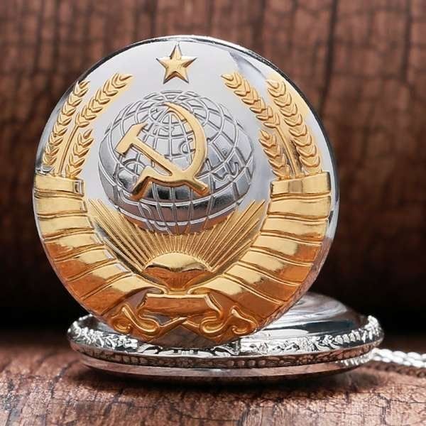 Uhren: Taschenuhr mit UdSSR Symbol – Neu und originalverpackt aus Castiel von mcconsulting 1