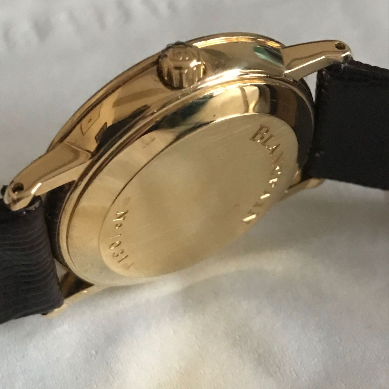 Blancpain Uhren: BLANCPAIN  VILLERET   18 K GG – Gebraucht aus Rodersdorf von luculus46 6