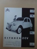Citroen 2CV - Prospekt USA