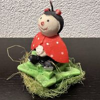 🐞 Süsse Marienkäfer Kerze - Glücksbringer