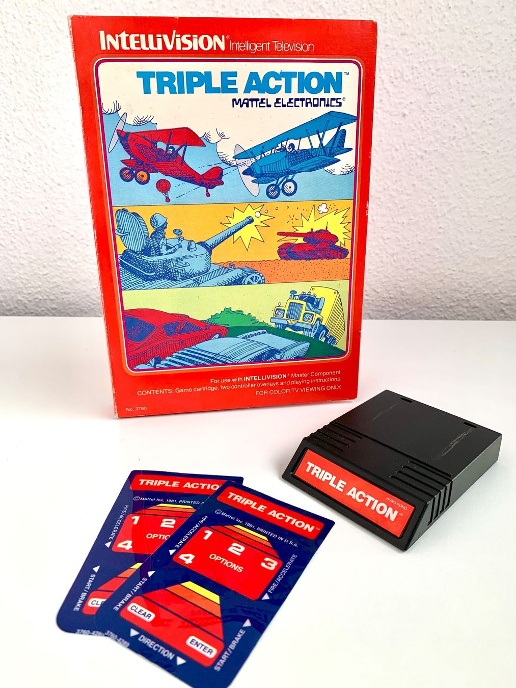 Jeux: Intellivision: Triple Action – D'occasion à Kaiseraugst par Marsupower