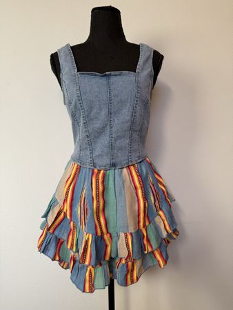 Boho Hosenrock aus Baumwolle