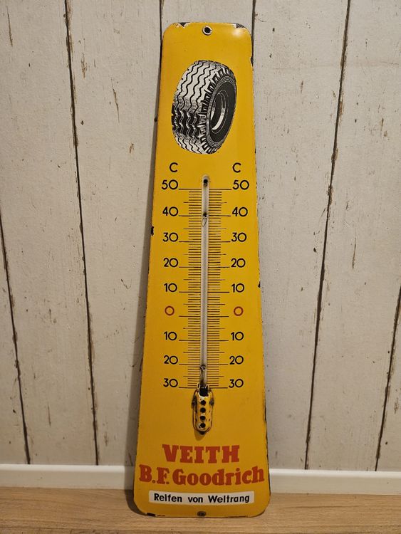 original Vintage Thermometer Veith B.F.Goodrich Reifen!!! (Gebraucht ...