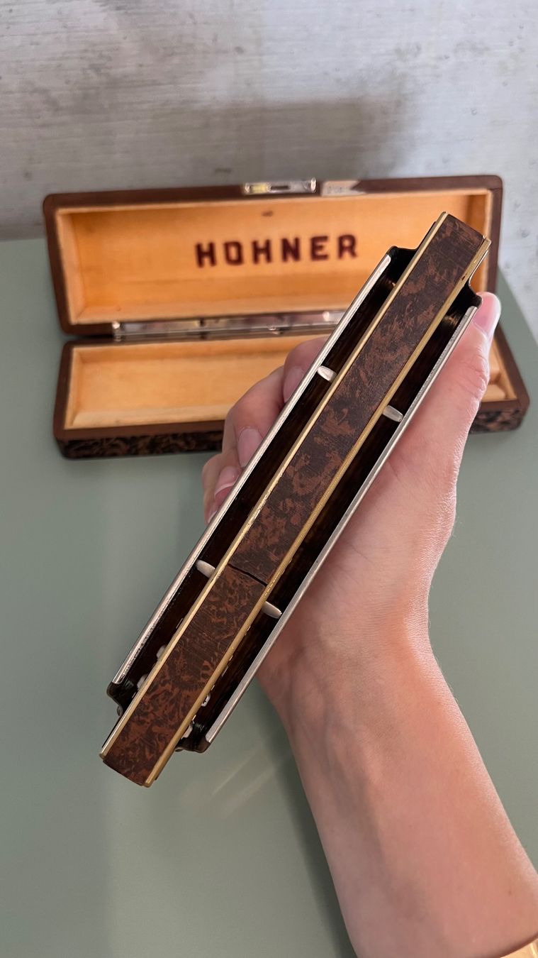 Hohner Strumenti musicali: HOHNER 64 Chromonica Mundharmonika – Usato da St-George venduto da alaixee 2