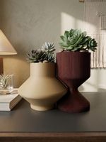 Set 2 Cache-Pots Design Scandinave 3D / Duo Vases