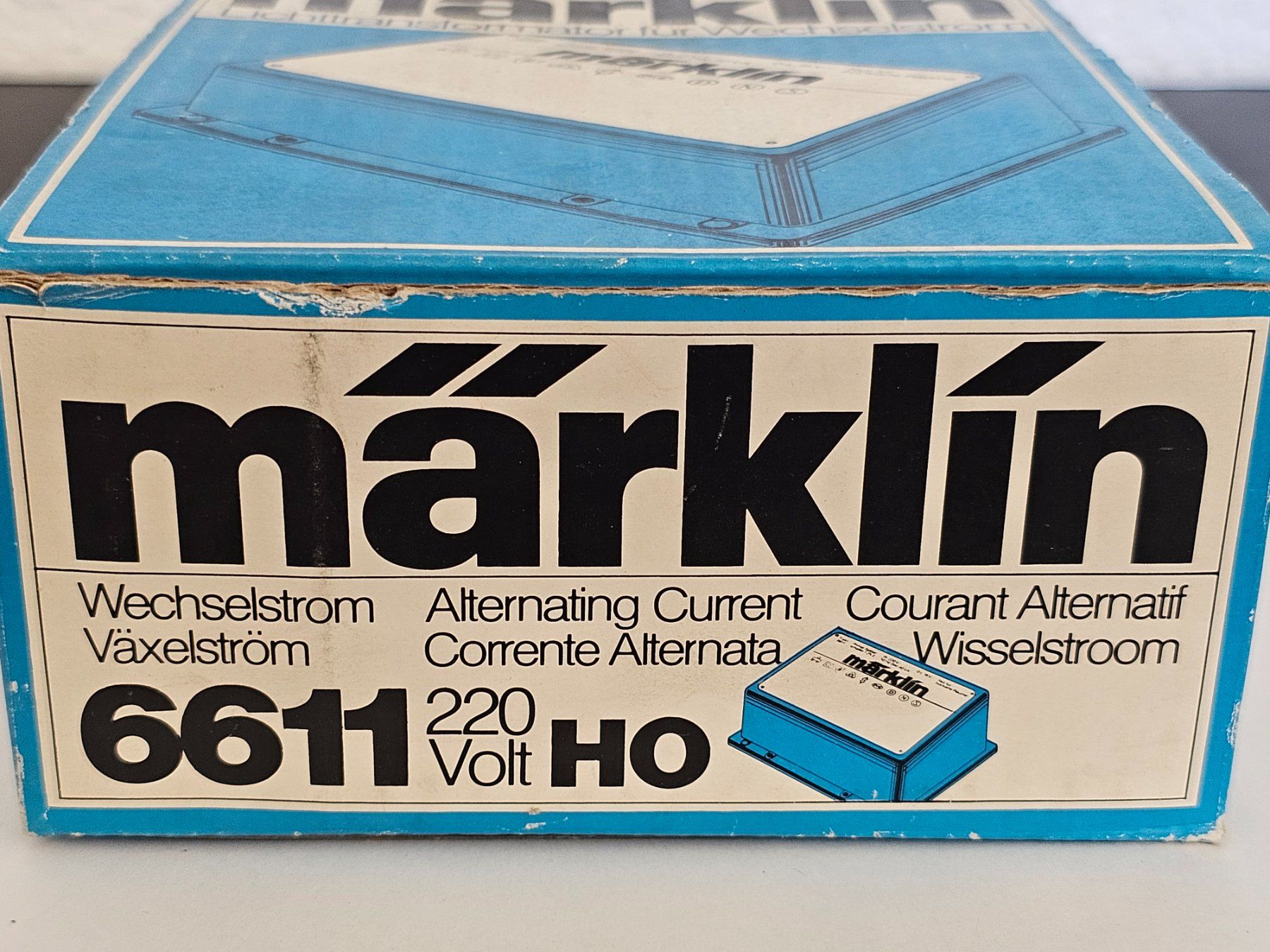 Märklin Modellini di ferrovie: Märklin 6611 Lichtransformator für Wechselstrom – Nuovo e nell'imballaggio originale da Hunzenschwil venduto da swissladyshop 2