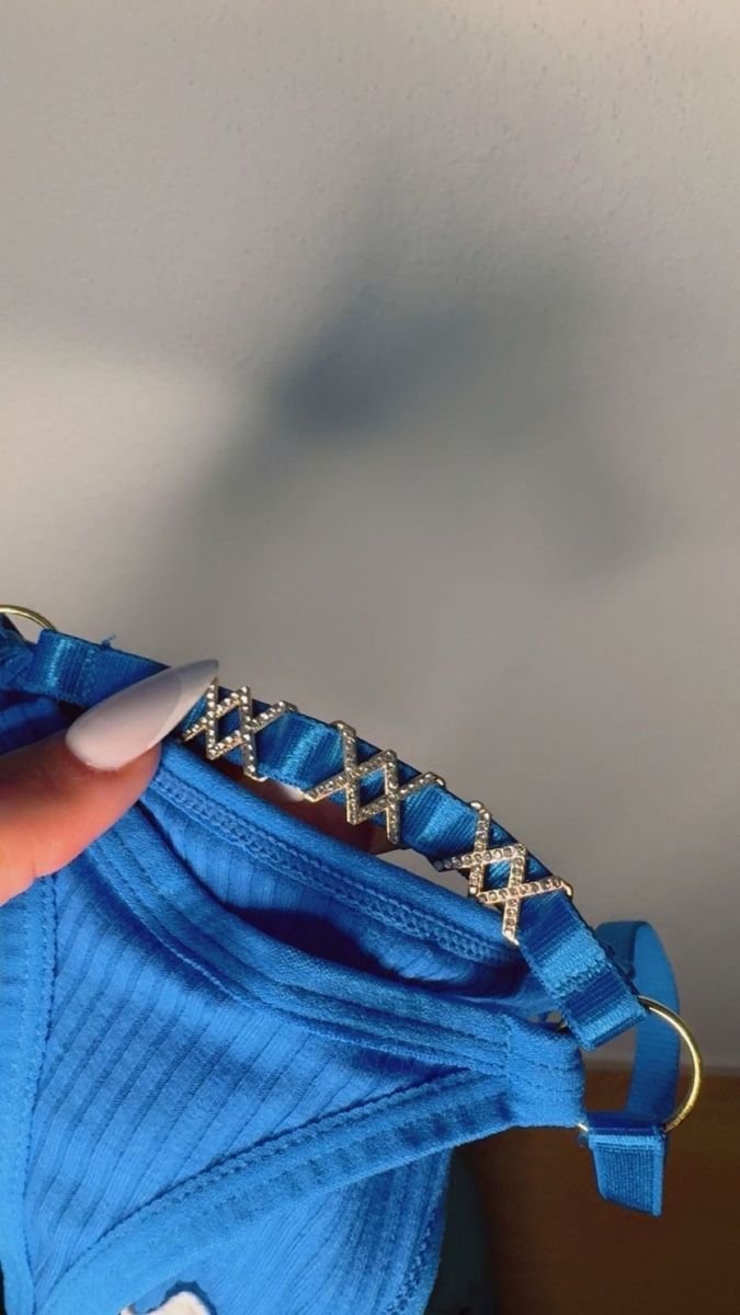Sonstige Unterwäsche: SEXXXY Tanga mit Strass 💙 – Neu und originalverpackt aus Emmen von tuv_dvj6