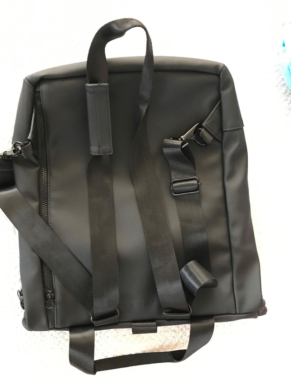 Zaini: Schwarzer Raiffeisen Rucksack - neuwertig – Usato da Niederteufen venduto da mix18 2