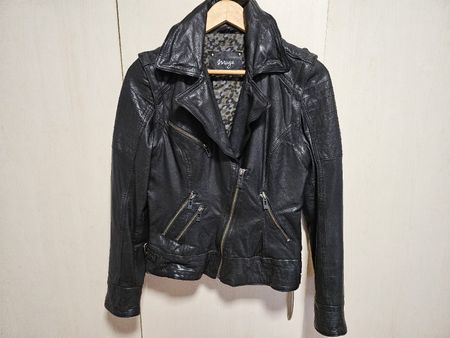 Maze Echtleder Bikerjacke